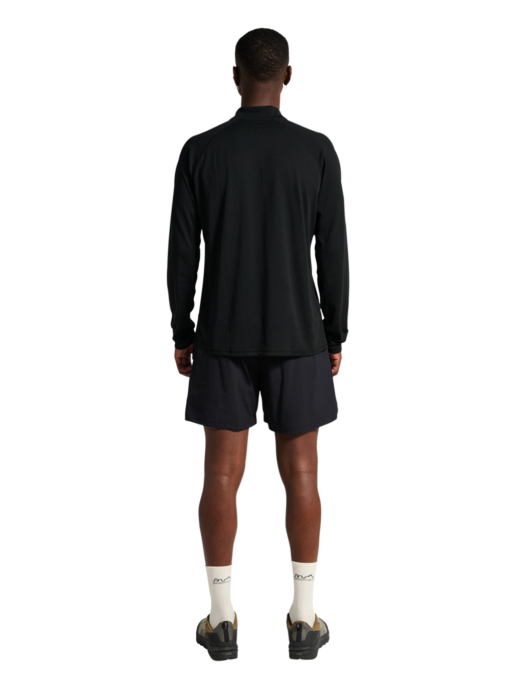 HALO SORONA HALF ZIP, BLACK, model