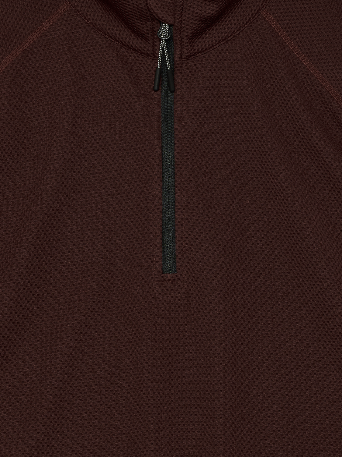 HALO SORONA HALF ZIP, BITTER CHOCOLATE, packshot