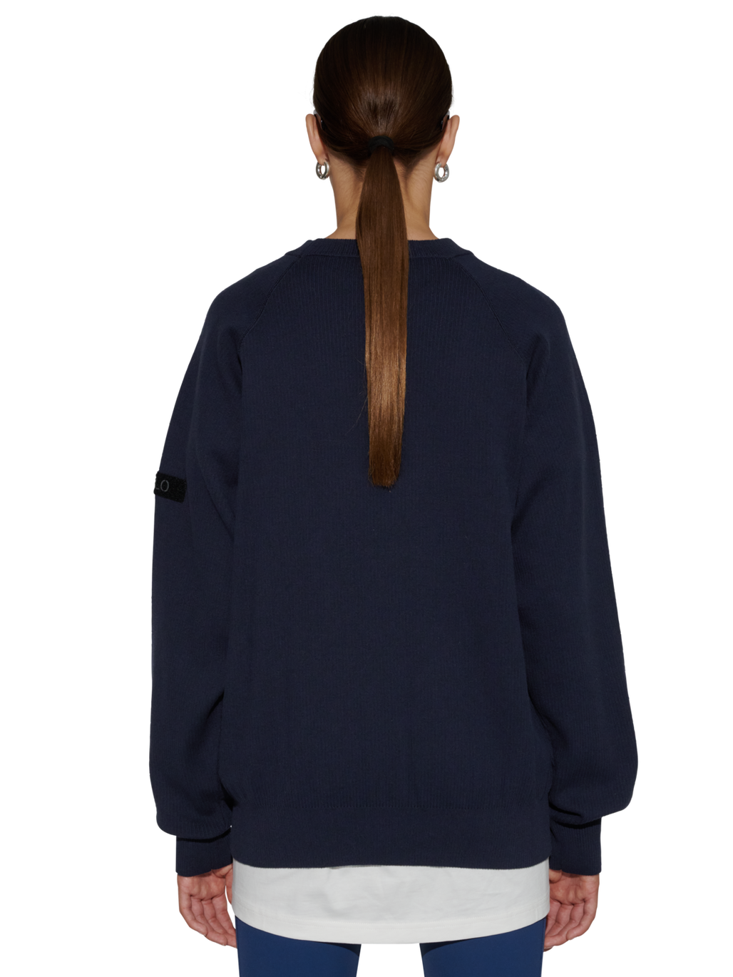HALO INFANTRY CREWNECK, DARK SAPPHIRE, model