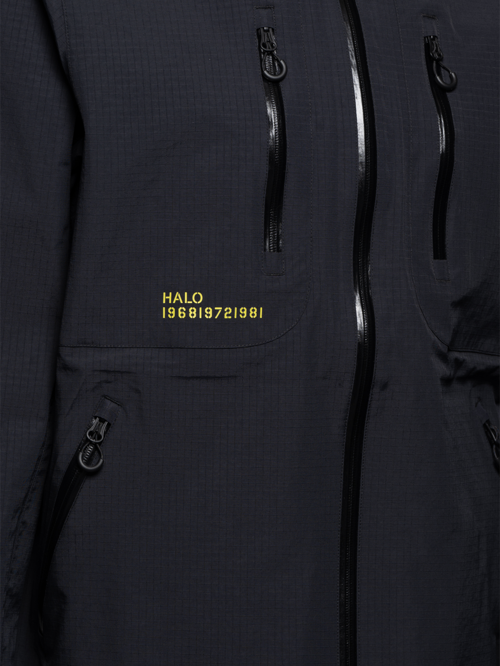 HALO ASSET JACKET, BLACK, packshot