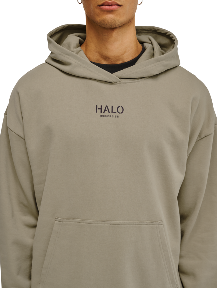 HALO GRAPHIC HOODIES, SENECA ROCK, model