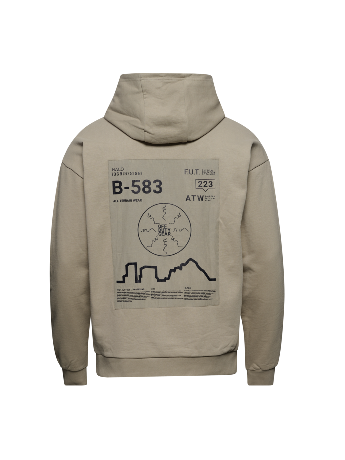 HALO GRAPHIC HOODIES, SENECA ROCK, packshot