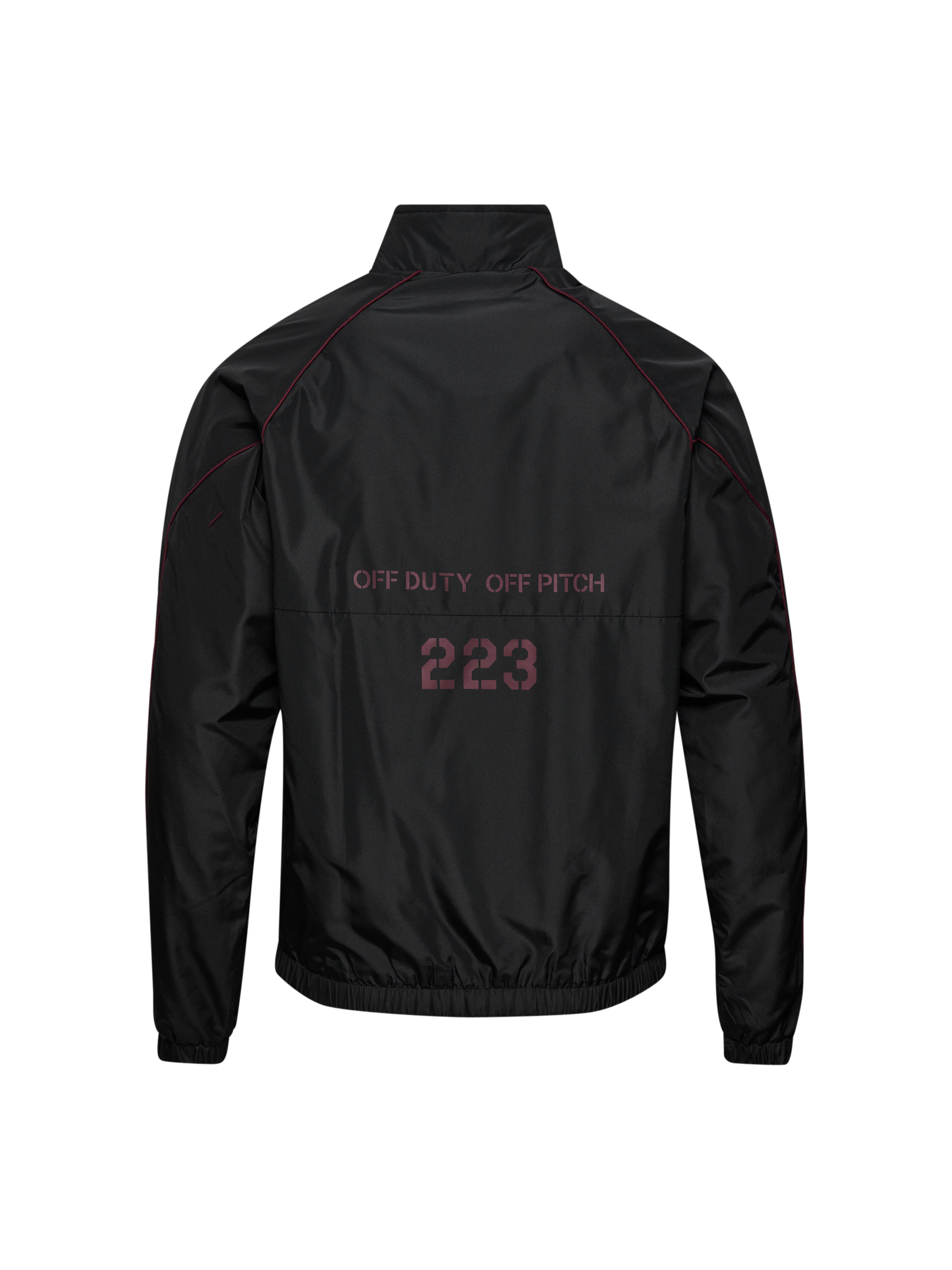 HALO DBU TRACKSUIT  JACKET, BLACK, packshot