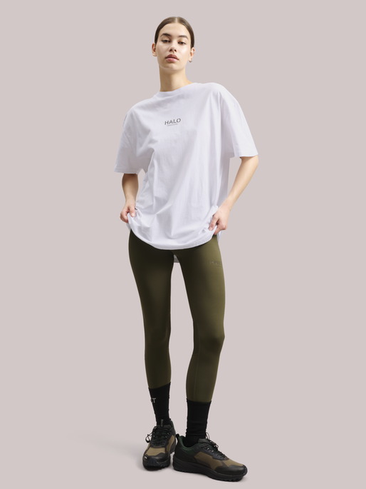 HALO OFF DUTY T-SHIRT, WHITE, model