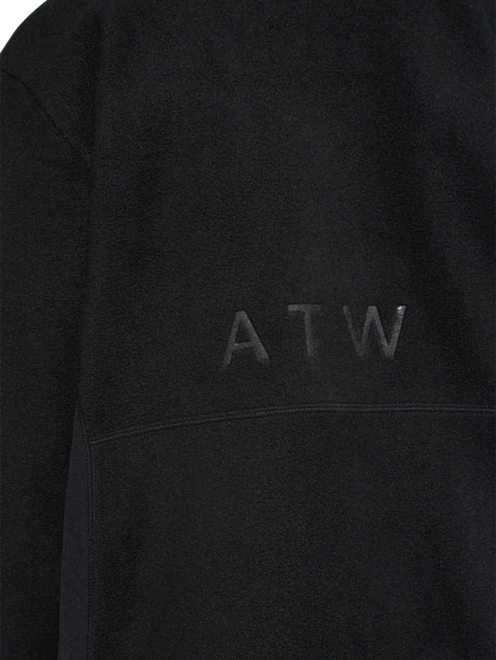 HALO ATW TEDDY FLEECE JACKET, BLACK, model
