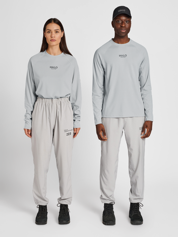 HALO TRAINING L/S TEE, HARBOR MIST, model