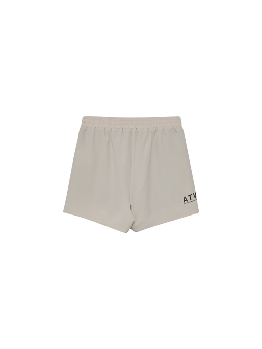 HALO 2-IN-1 TRAINING SHORTS, OYSTER GRAY, packshot