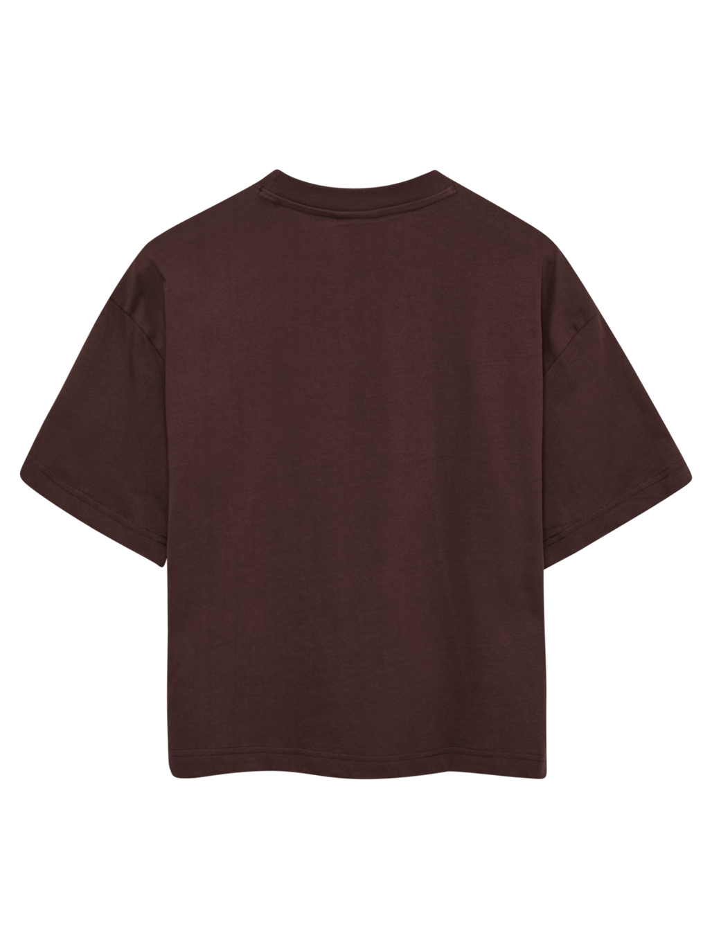 HALO WOMEN LOGO T-SHIRT, BITTER CHOCOLATE, packshot