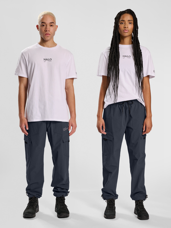 HALO TRAIL PANTS, EBONY, model