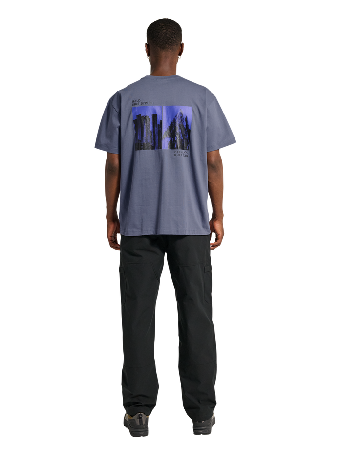 HALO GRAPHIC T-SHIRT, GRISAILLE/GRISAILLE, model