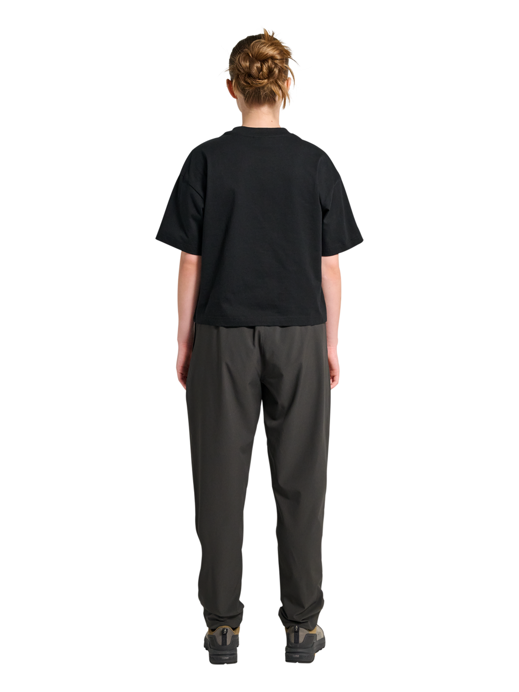 HALO TECH PANTS, ASPHALT, model