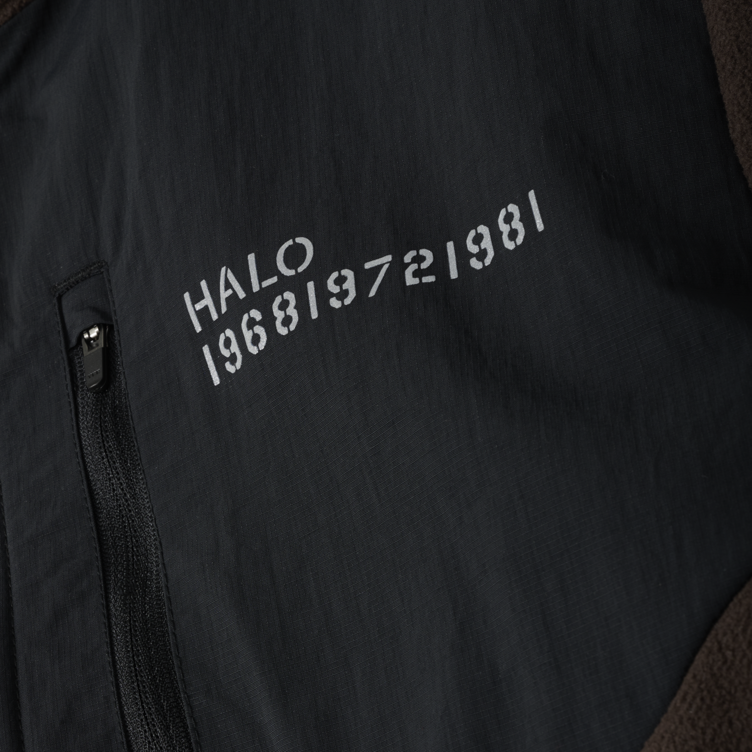 HALO BLOCKED ZIP FLEECE, JAVA, packshot