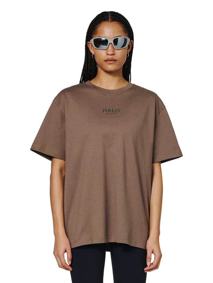 HALO GRAPHIC T-SHIRT 03, CHOCOLATE CHIP, model