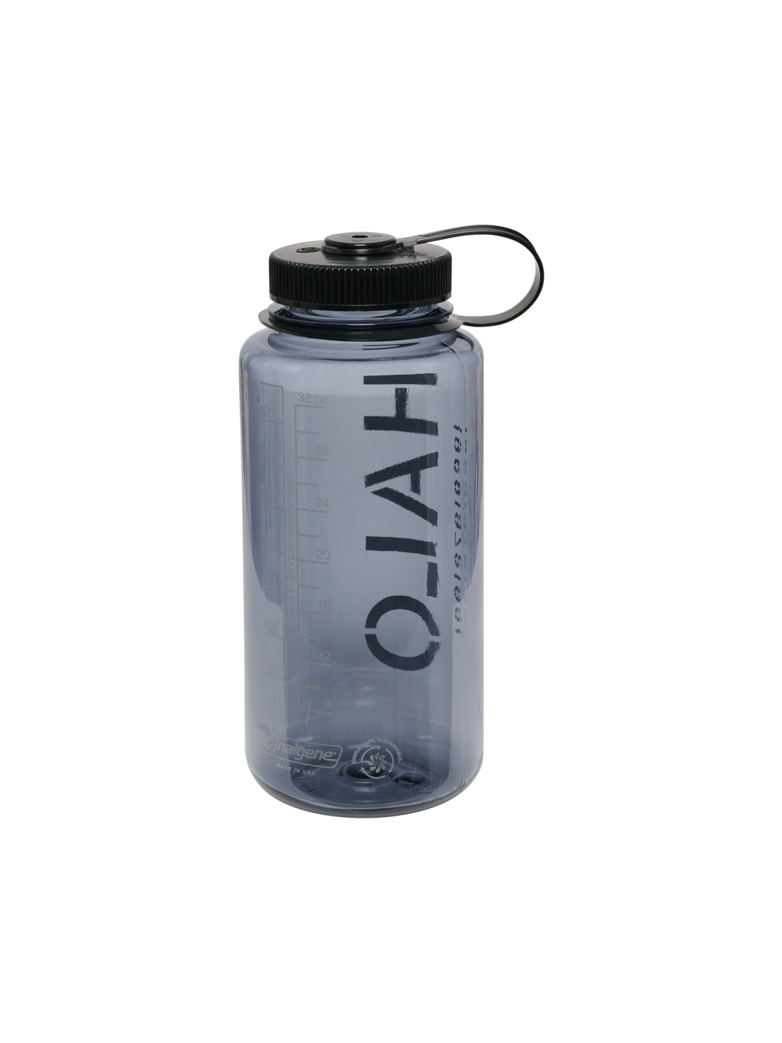 HALO WATER BOTTLE, ASPHALT, packshot
