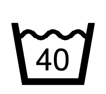 Machine wash at 40 degrees Machine wash at 40 degrees